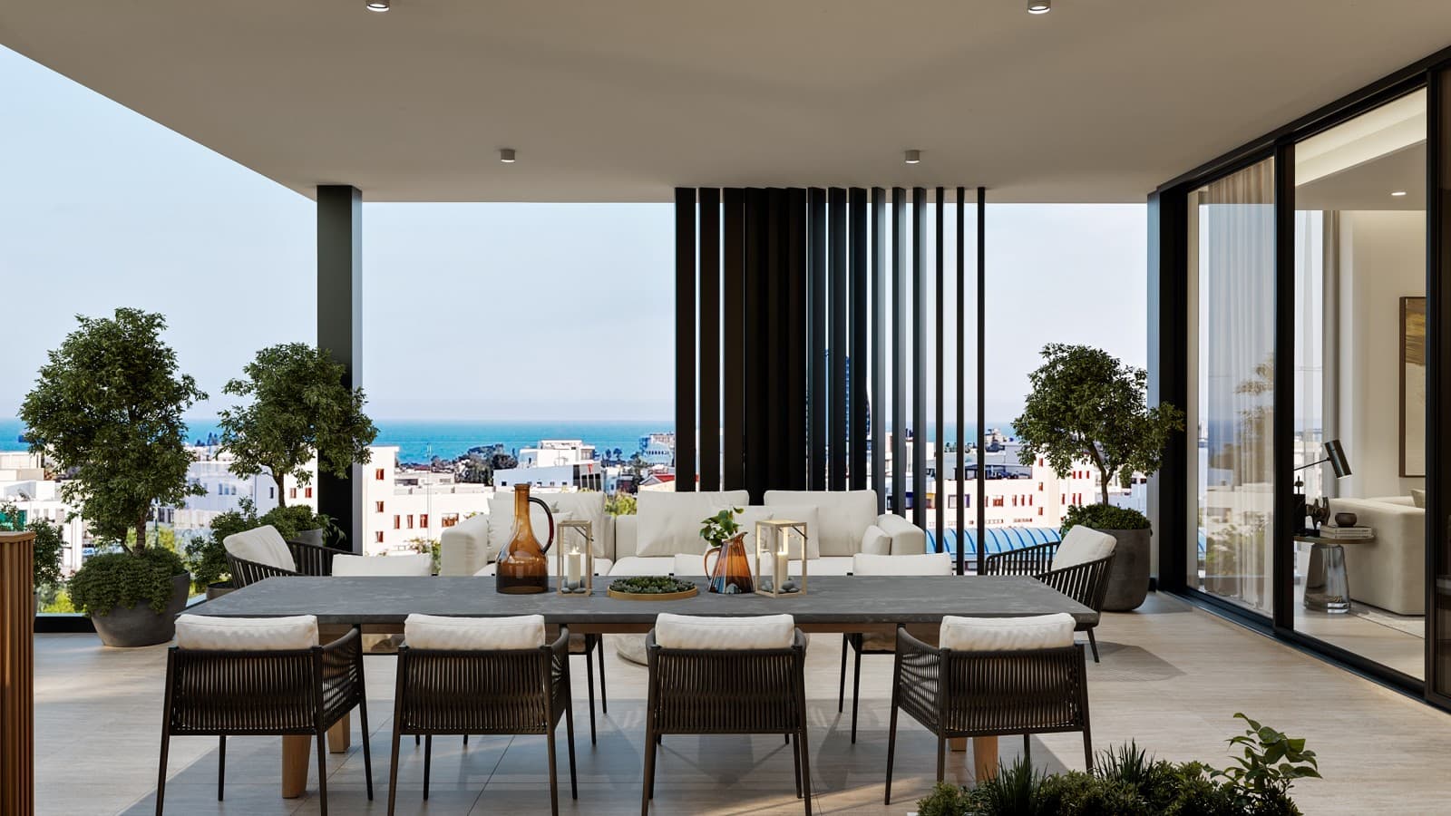 3-bedrooms apartments in Limassol, Cyprus.