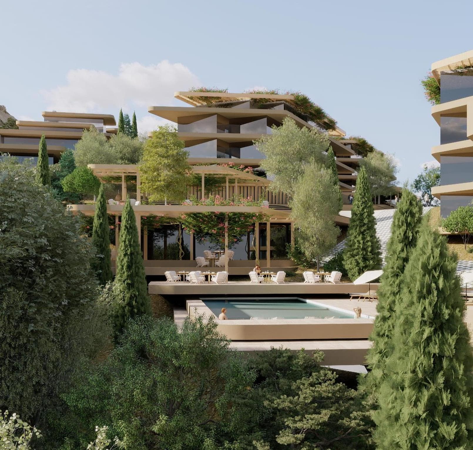 3-bedrooms apartments in Paphos, Cyprus.