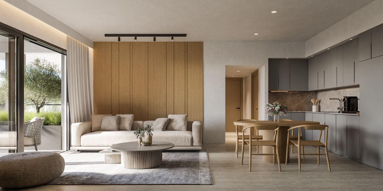2-bedrooms apartments in Limassol, Cyprus.