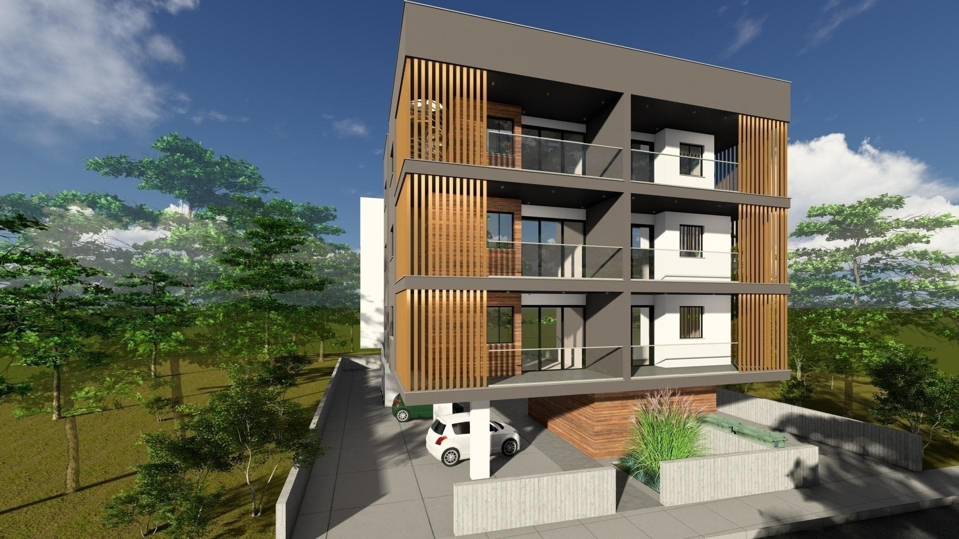 2-bedrooms apartments in Larnaca, Cyprus.