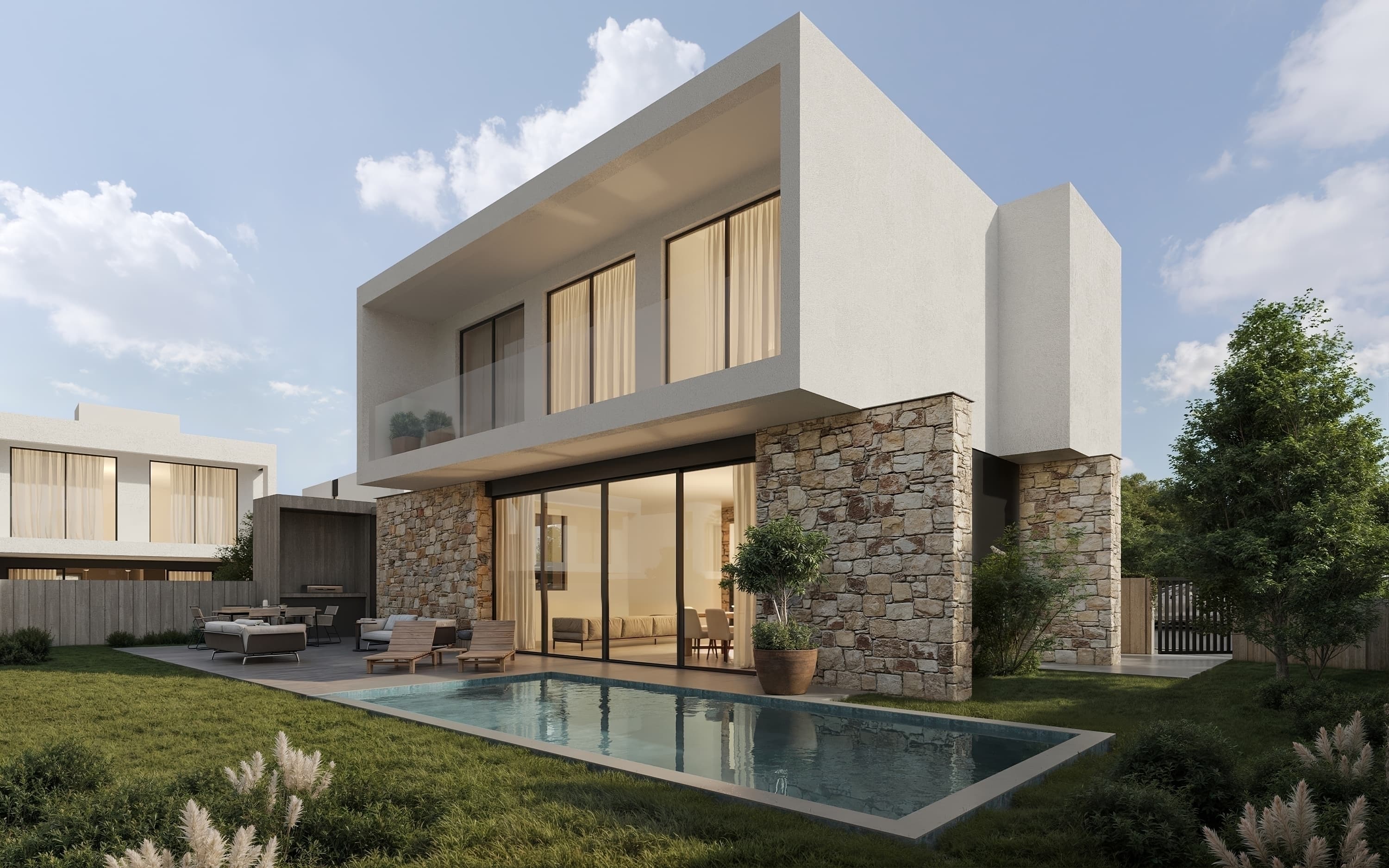 3-bedrooms house in Paphos, Cyprus.