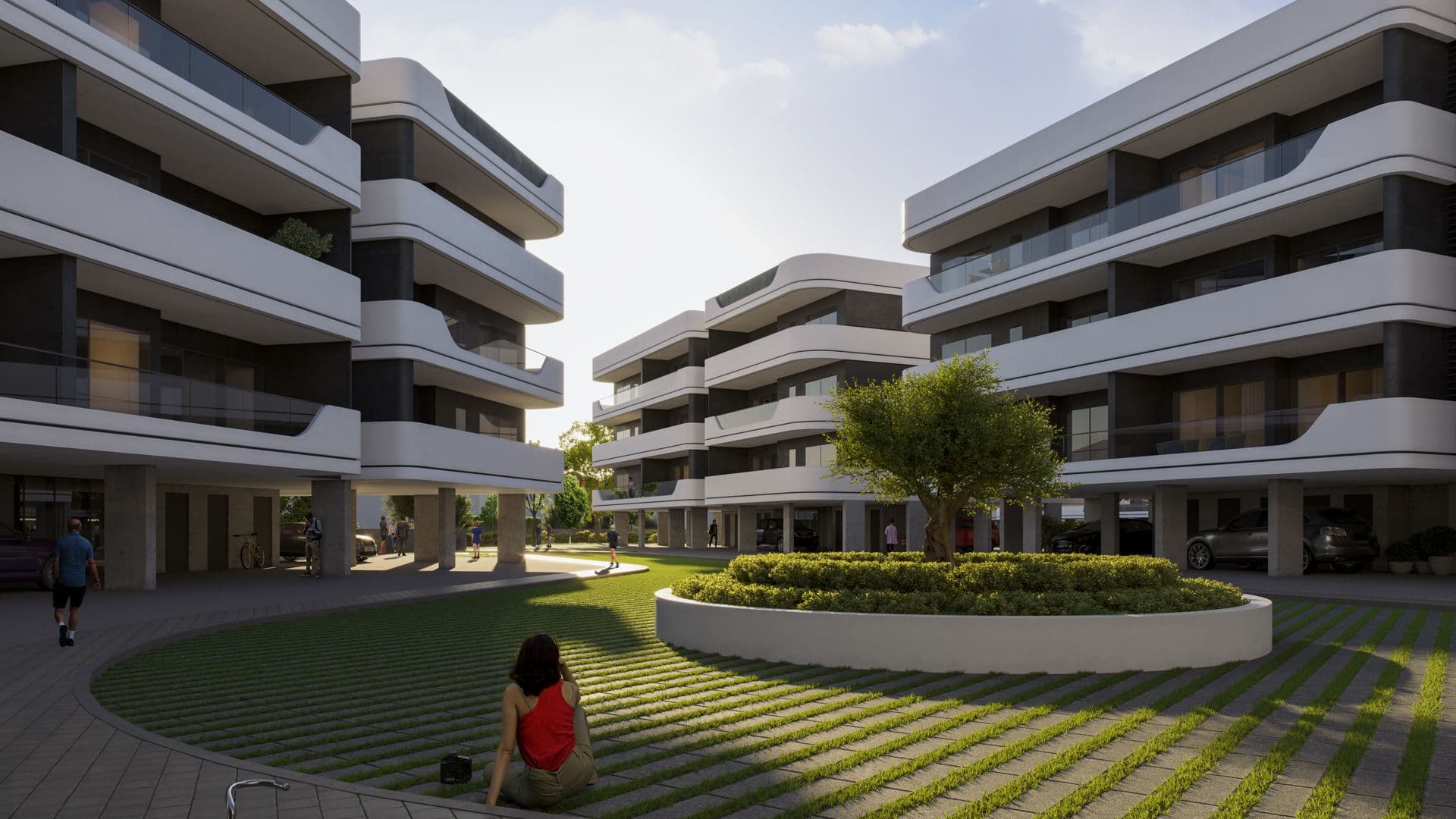 1-bedrooms apartments in Limassol, Cyprus.