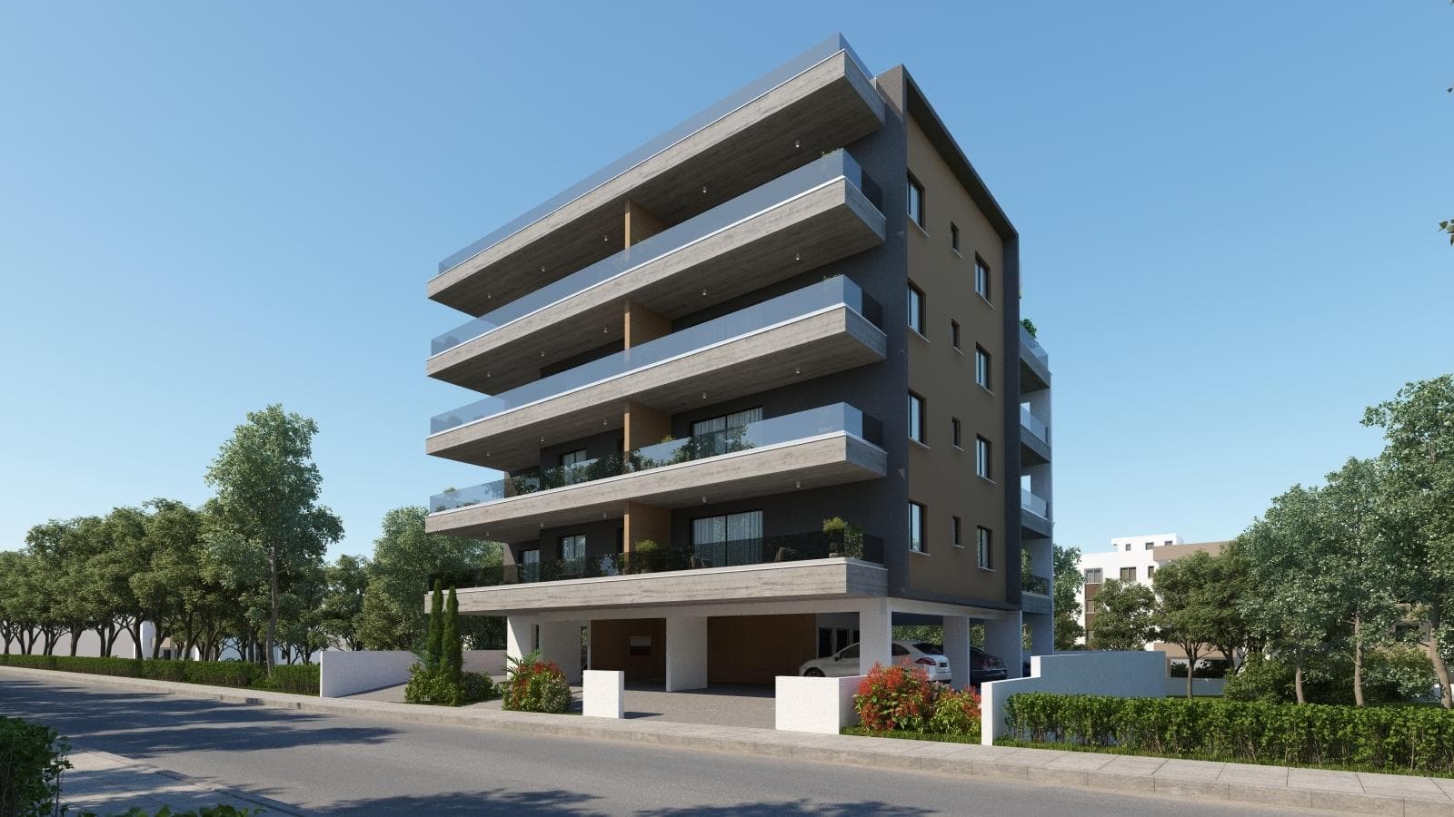 2-bedrooms apartments in Nicosia, Cyprus.