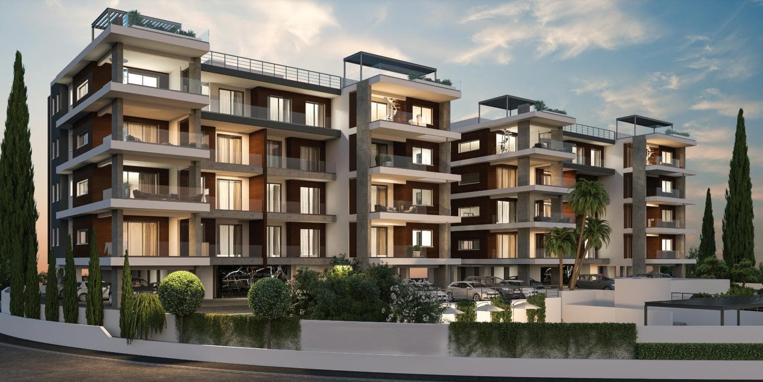 3-bedrooms apartments in Limassol, Cyprus.