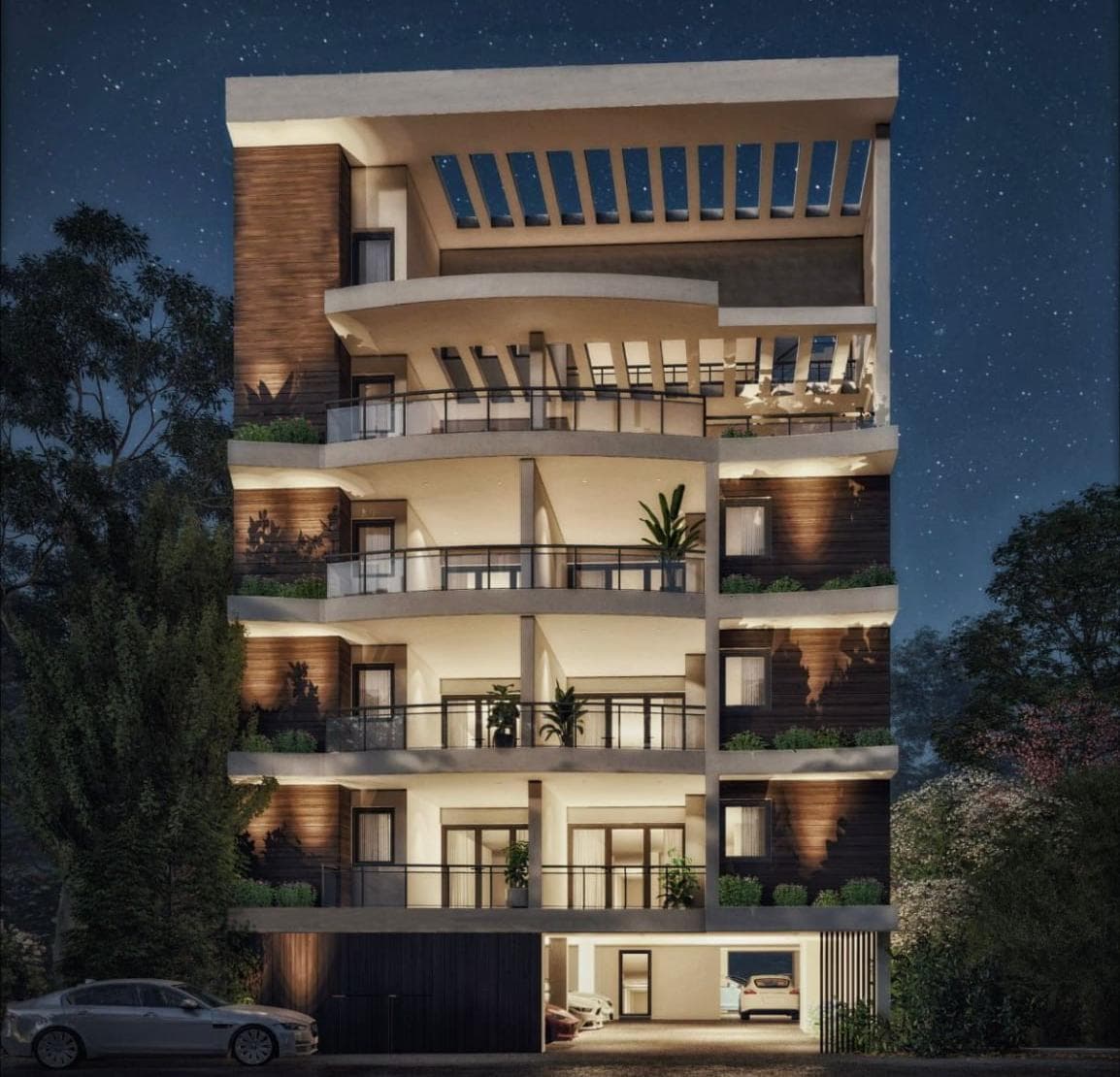 2-bedrooms apartments in Larnaca, Cyprus.