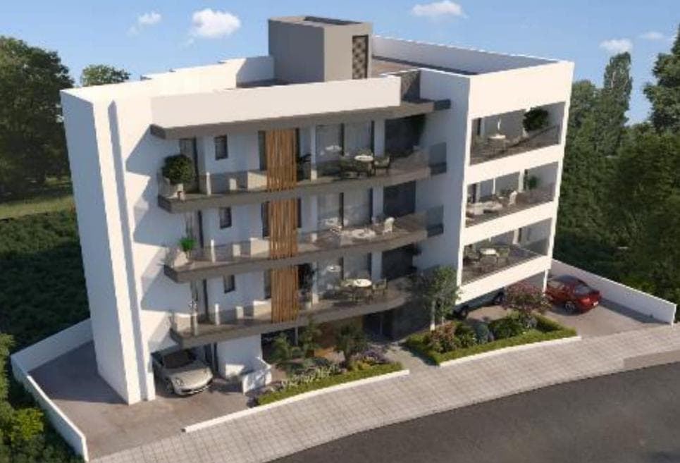 2-bedrooms apartments in Nicosia, Cyprus.