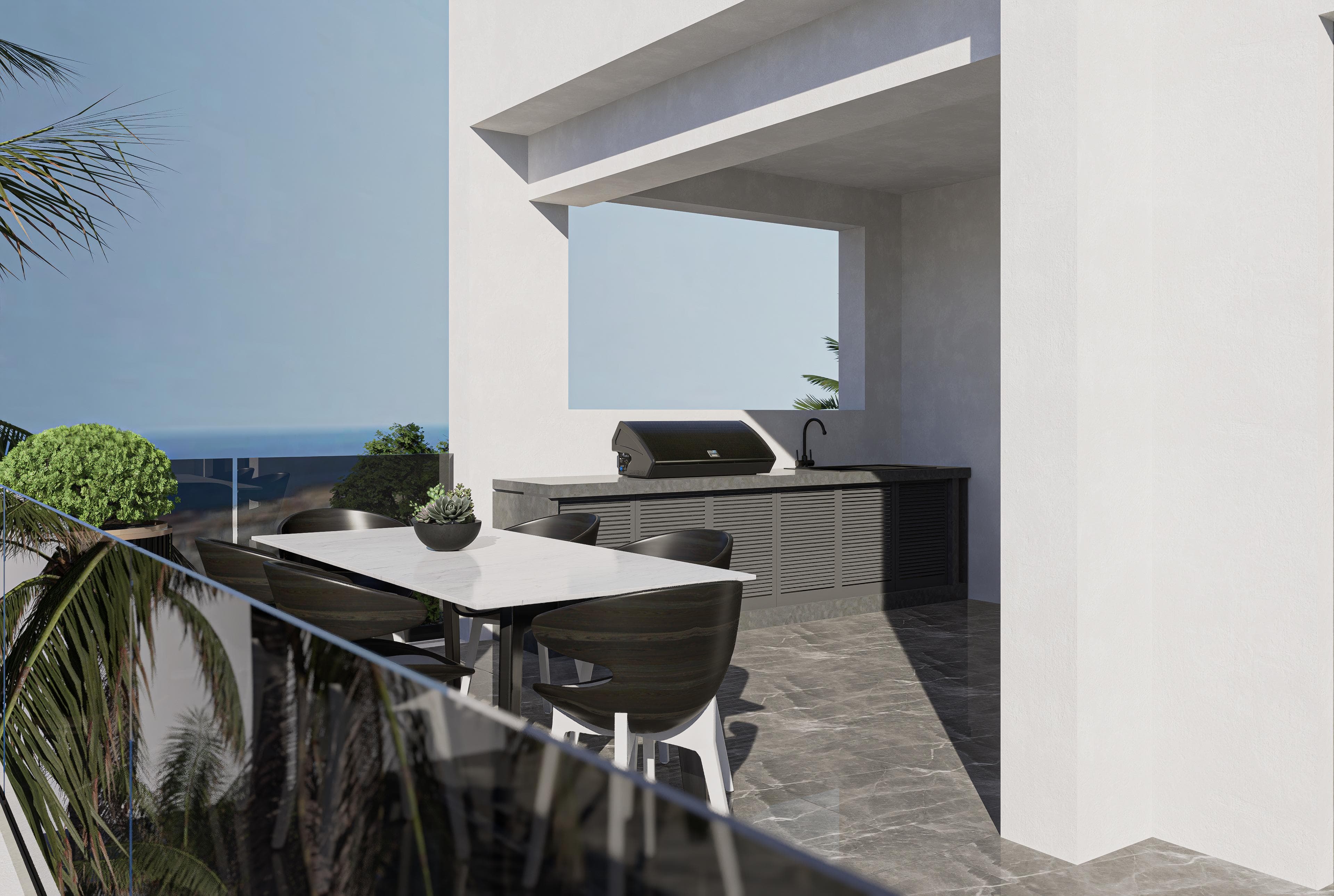 2-bedrooms apartments in Paphos, Cyprus.