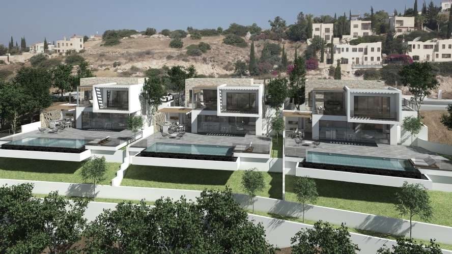 3-bedrooms house in Paphos, Cyprus.