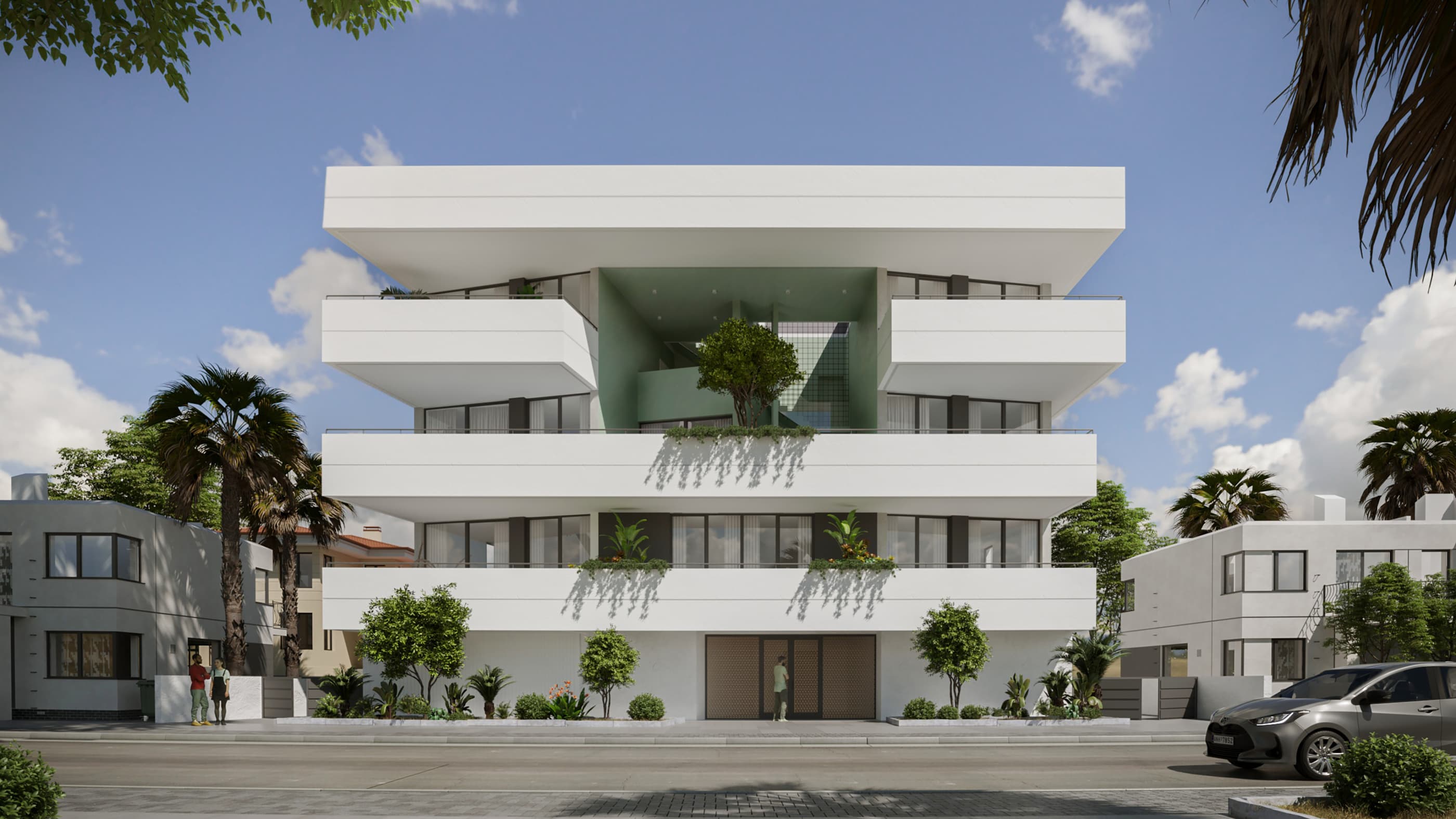2-bedrooms apartments in Limassol, Cyprus.