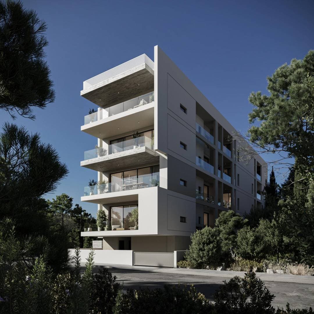 3-bedrooms apartments in Limassol, Cyprus.