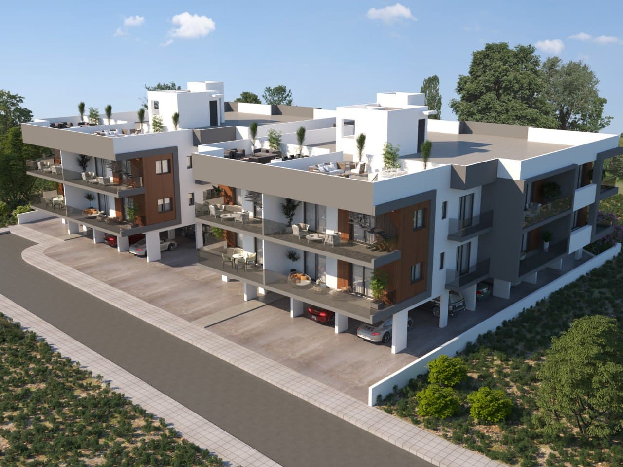 1-bedrooms apartments in Famagusta, Cyprus.