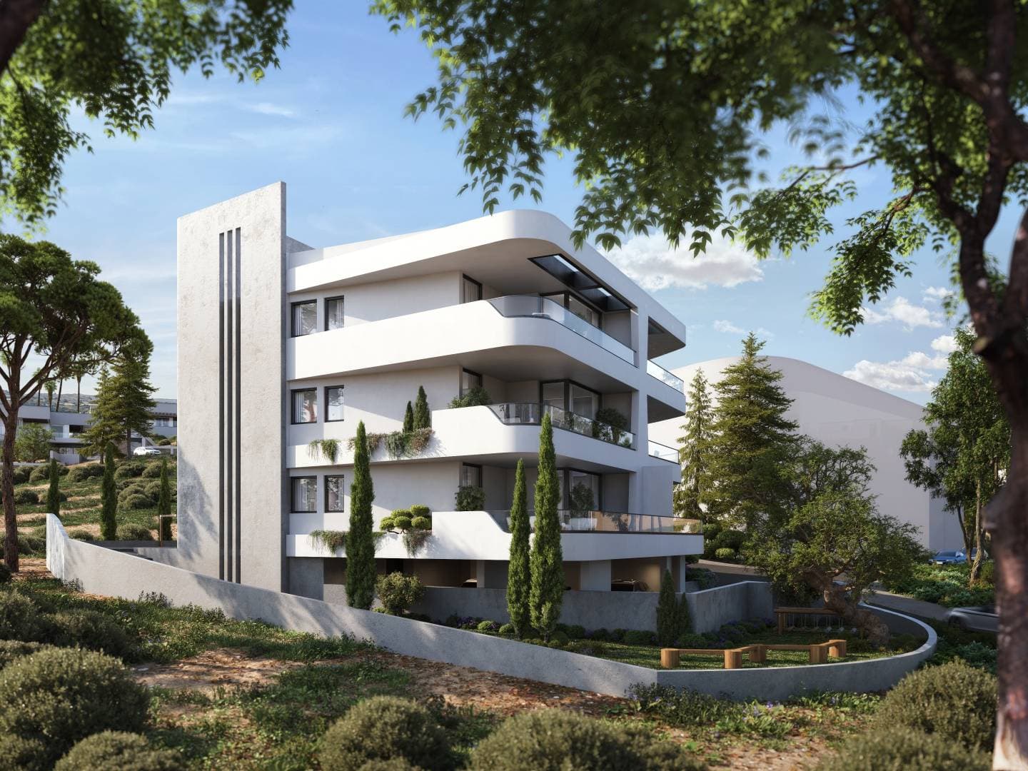 2-bedrooms apartments in Limassol, Cyprus.