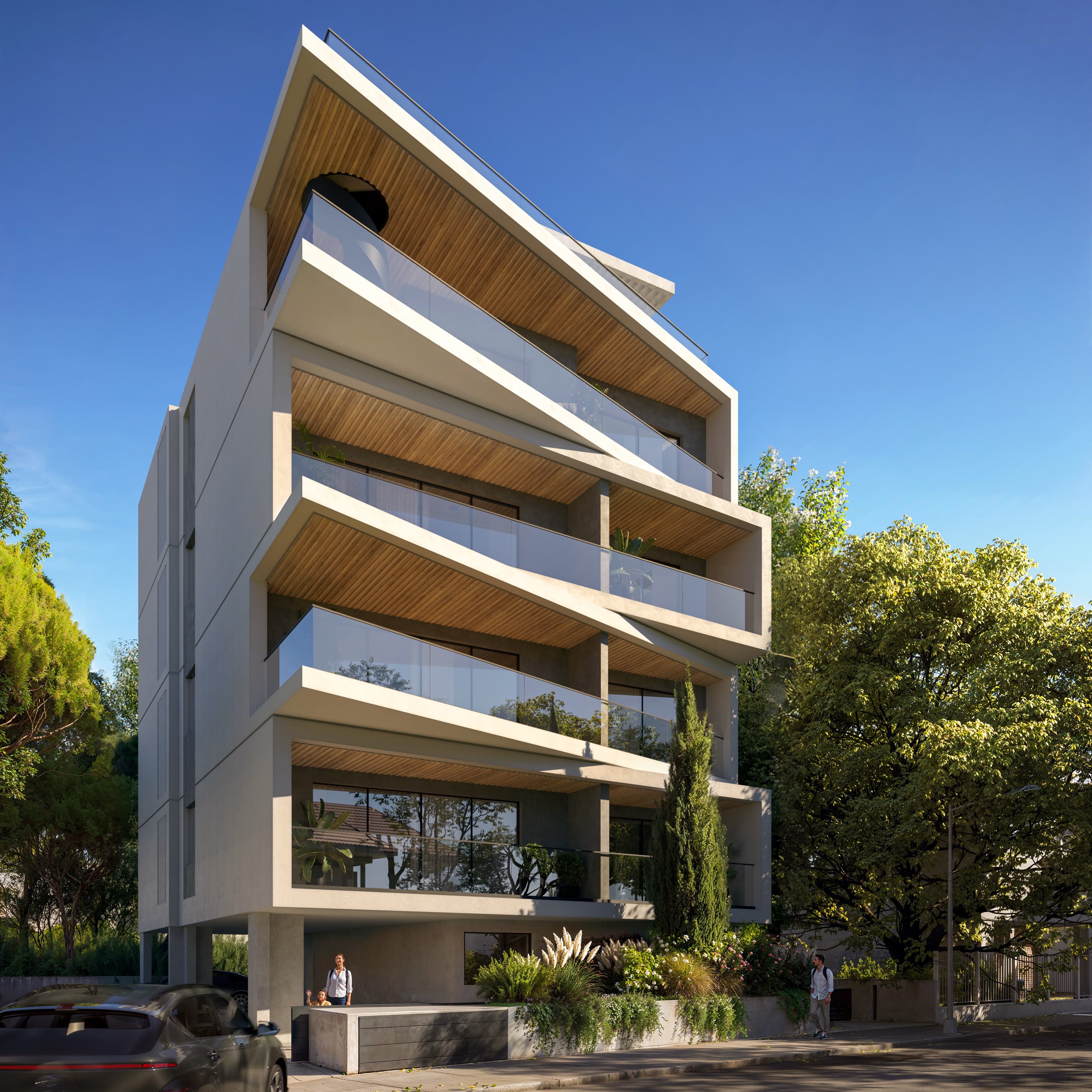2-bedrooms apartments in Limassol, Cyprus.