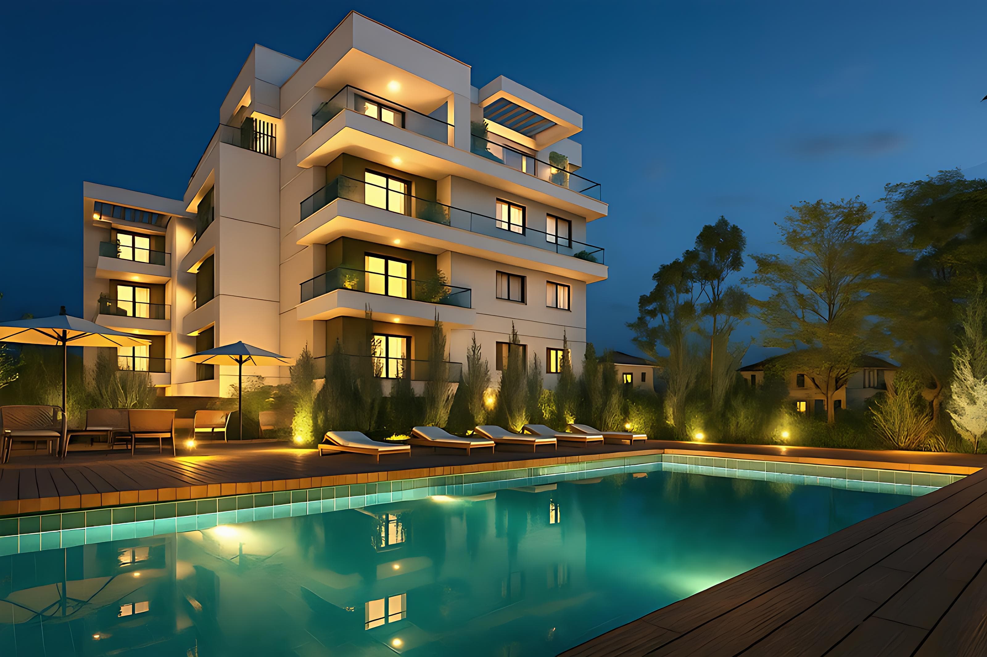 1-bedrooms apartments in Limassol, Cyprus.