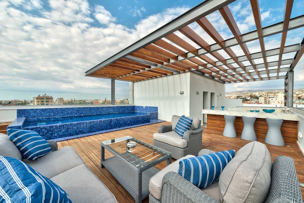 4-bedrooms apartments in Limassol, Cyprus.