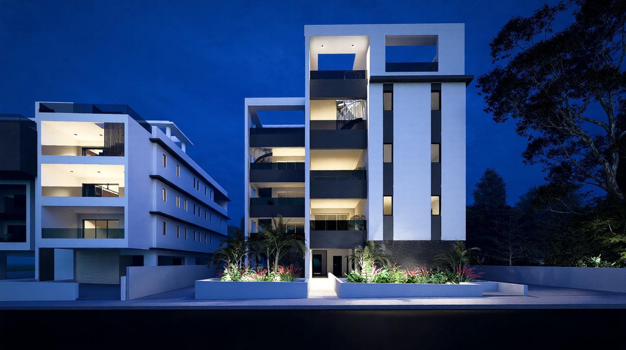 3-bedrooms apartments in Larnaca, Cyprus.