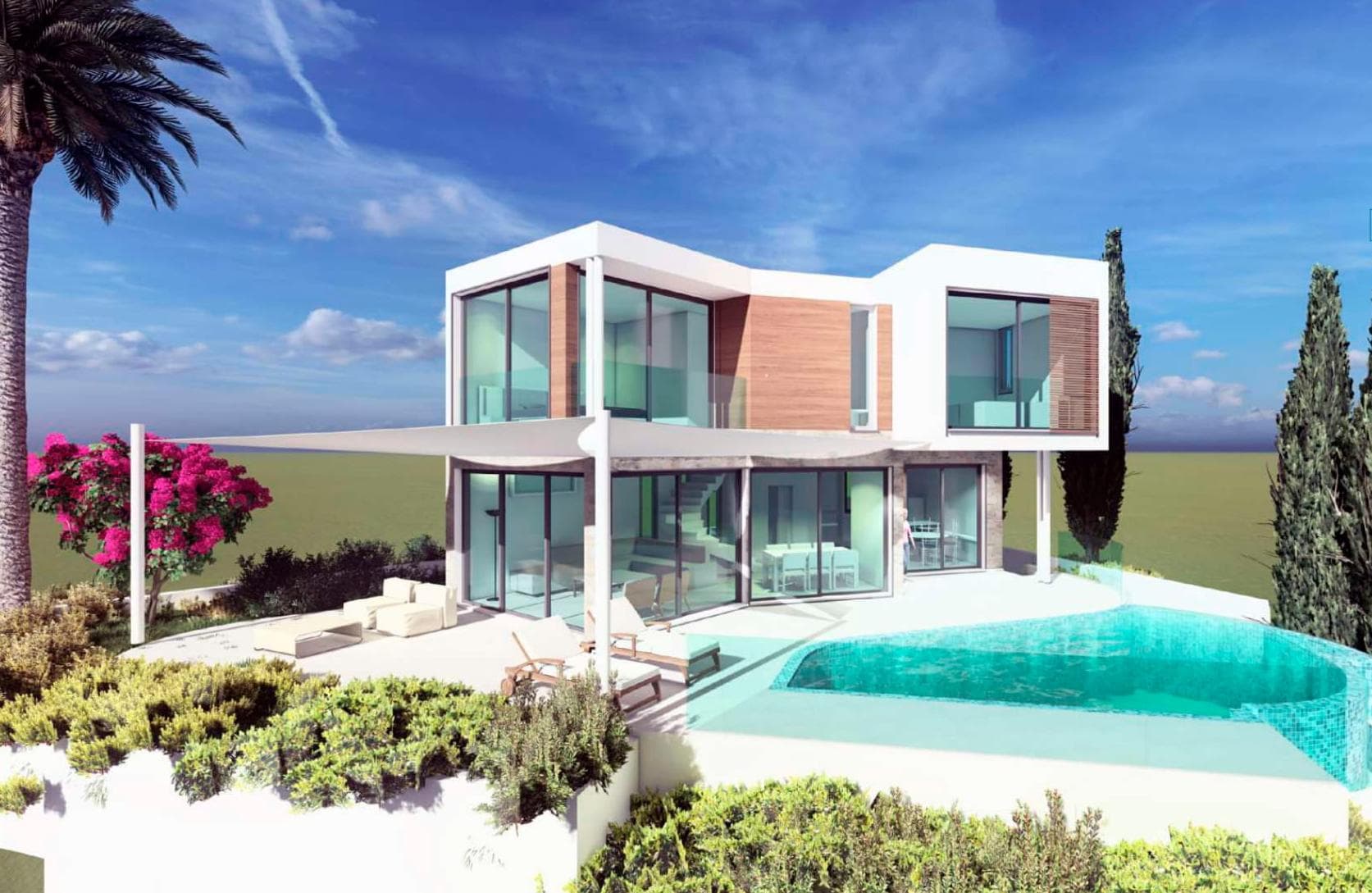 6-bedrooms house in Paphos, Cyprus.