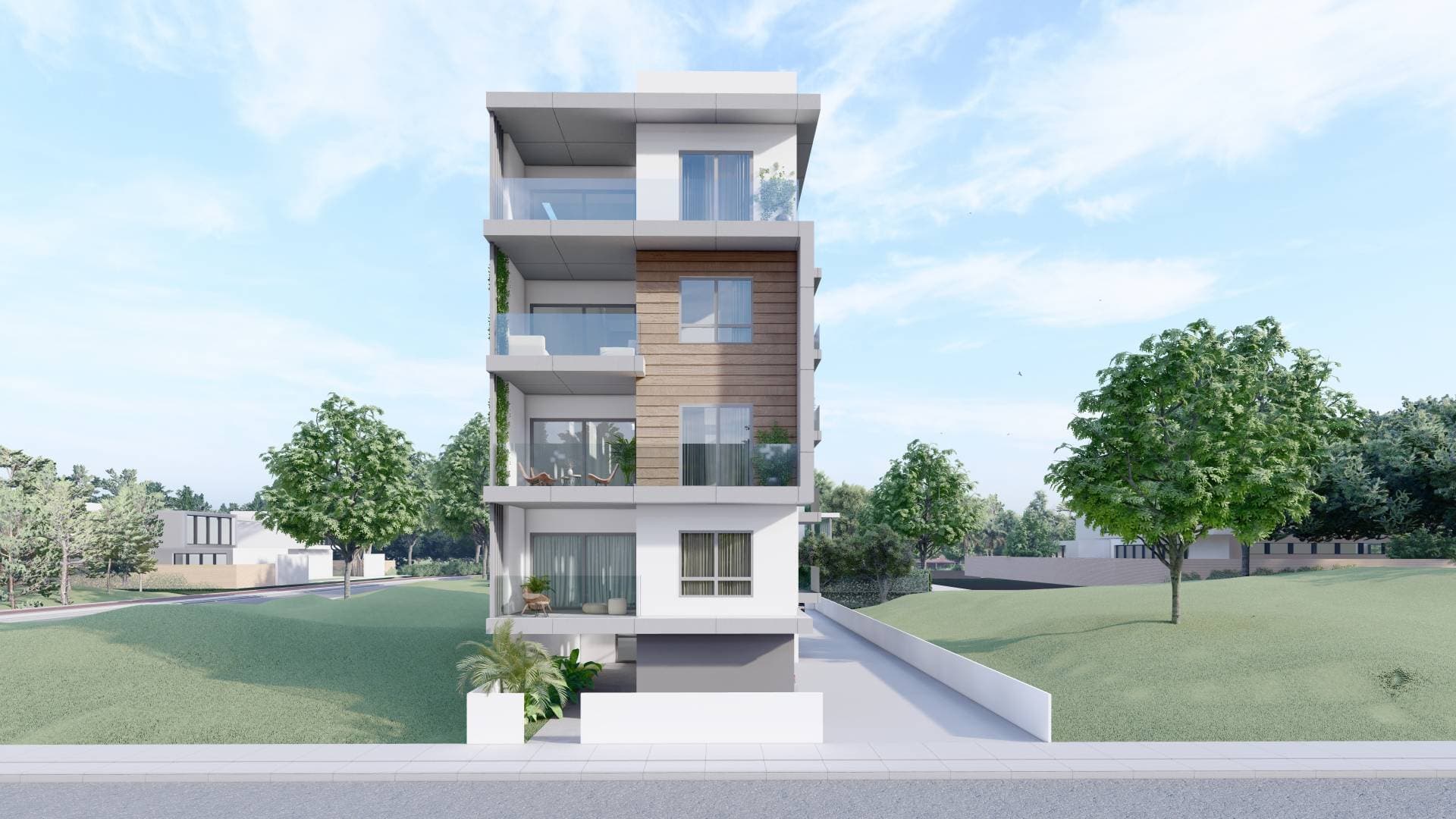2-bedrooms apartments in Limassol, Cyprus.