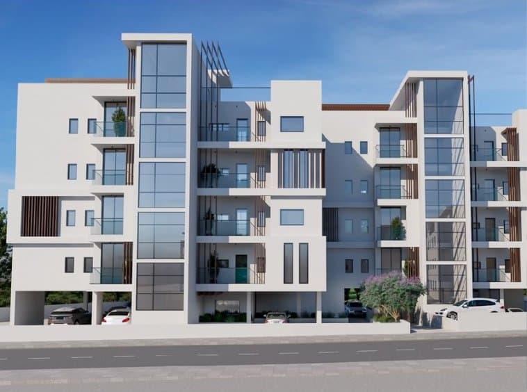 2-bedrooms apartments in Limassol, Cyprus.
