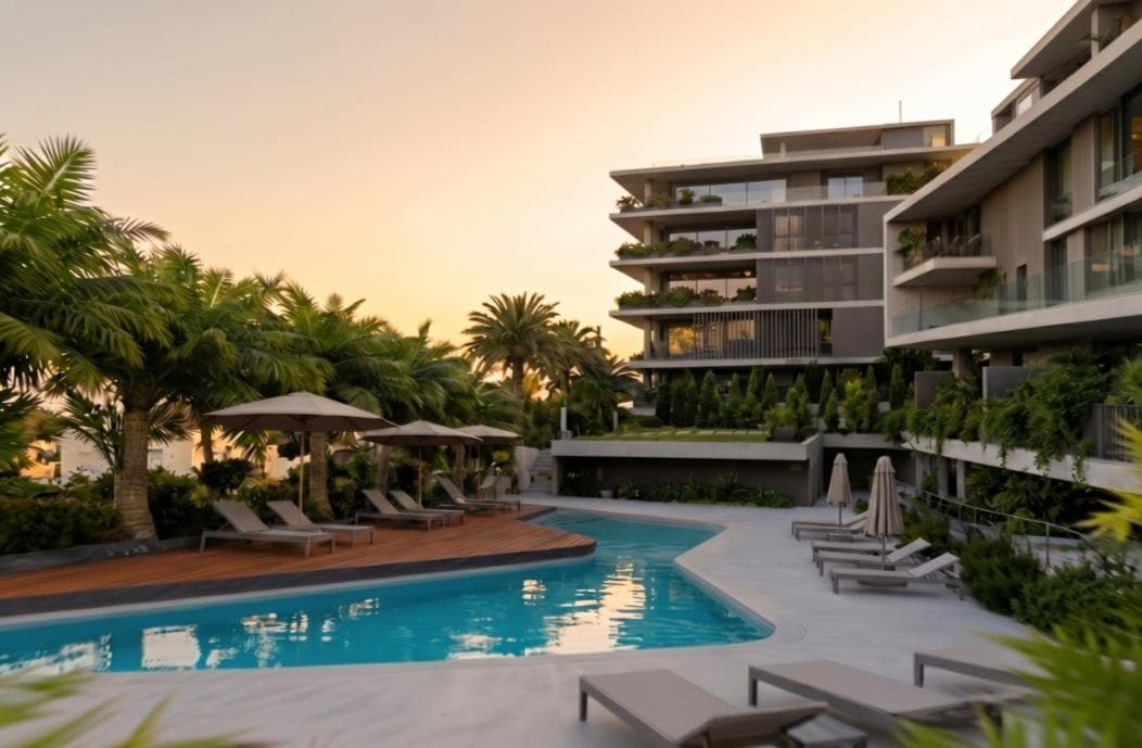3-bedrooms apartments in Limassol, Cyprus.