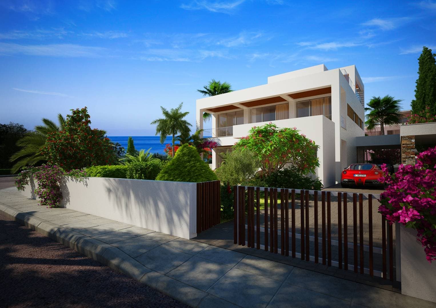 4-bedrooms house in Paphos, Cyprus.