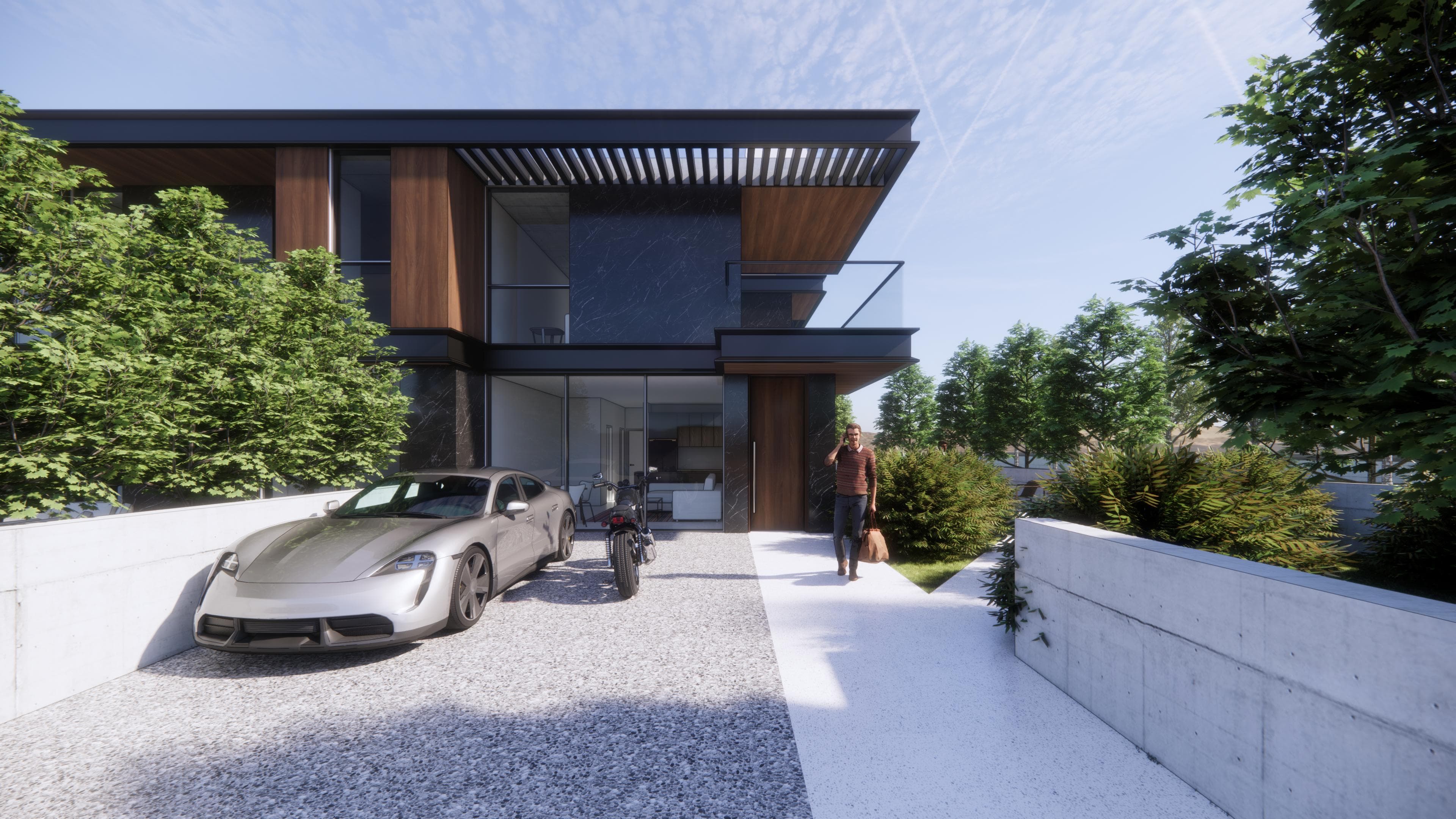 3-bedrooms house in Paphos, Cyprus.