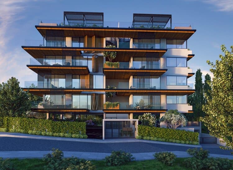 3-bedrooms apartments in Nicosia, Cyprus.