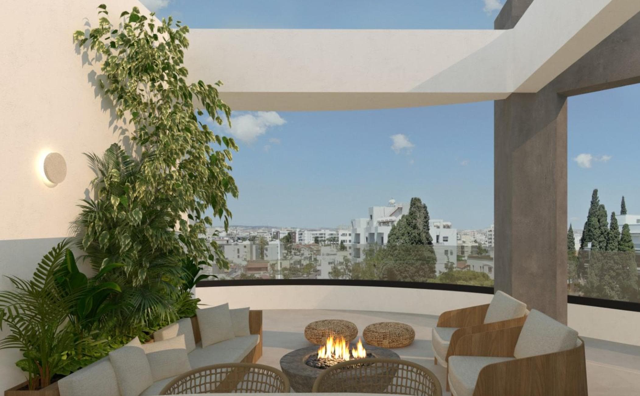3-bedrooms apartments in Larnaca, Cyprus.