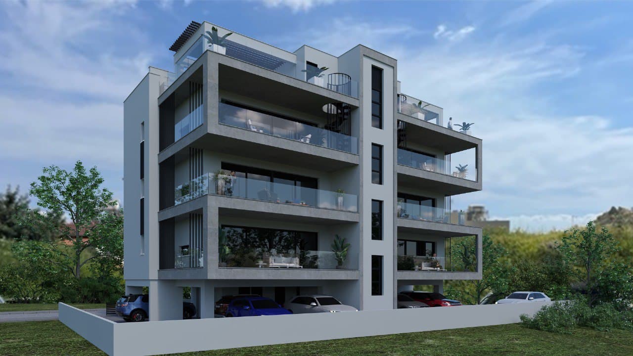 2-bedrooms apartments in Limassol, Cyprus.
