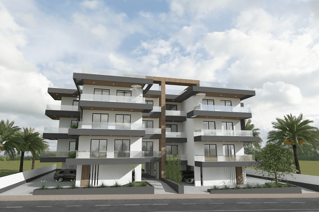 1-bedrooms apartments in Larnaca, Cyprus.