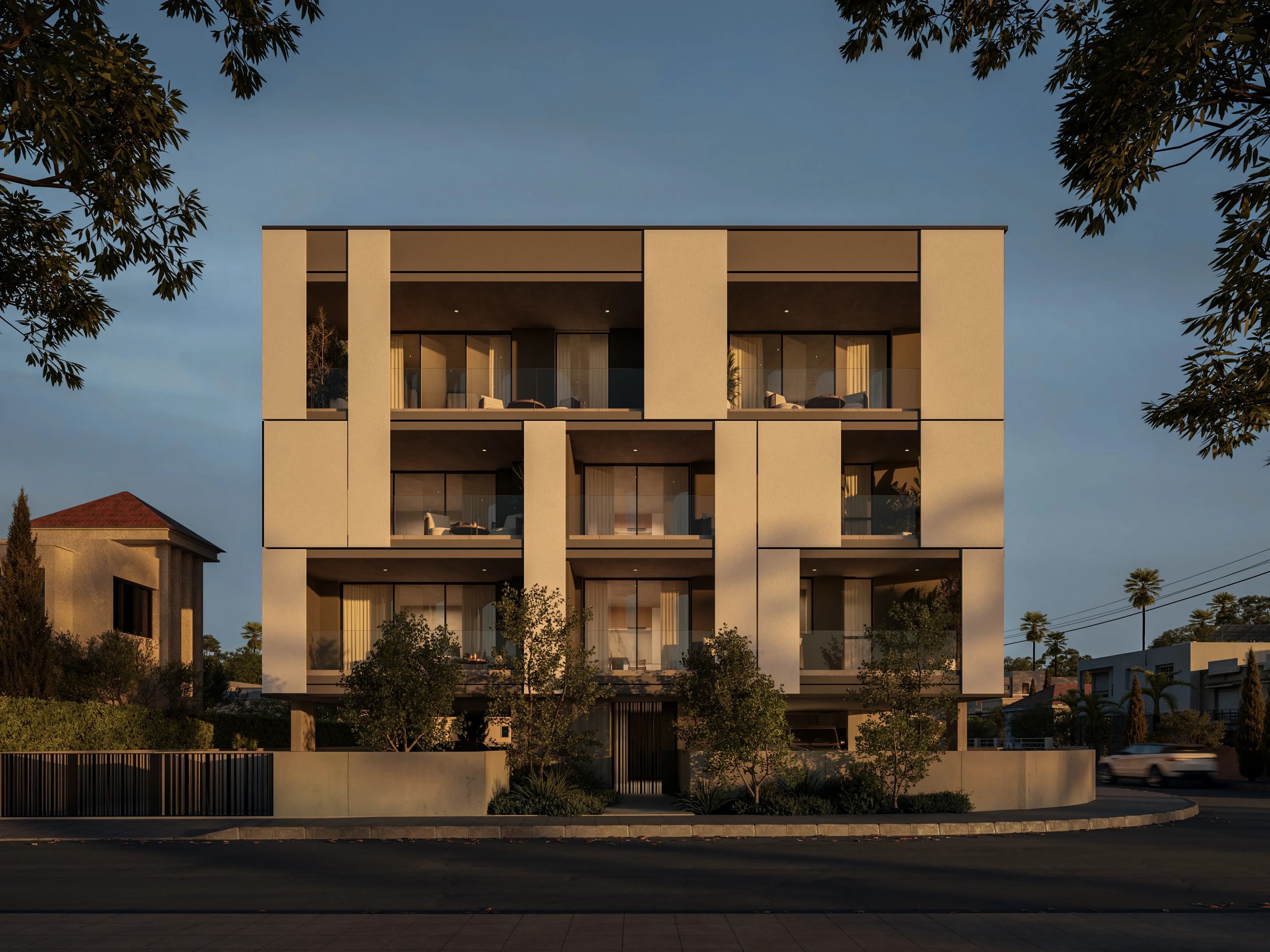 2-bedrooms apartments in Limassol, Cyprus.