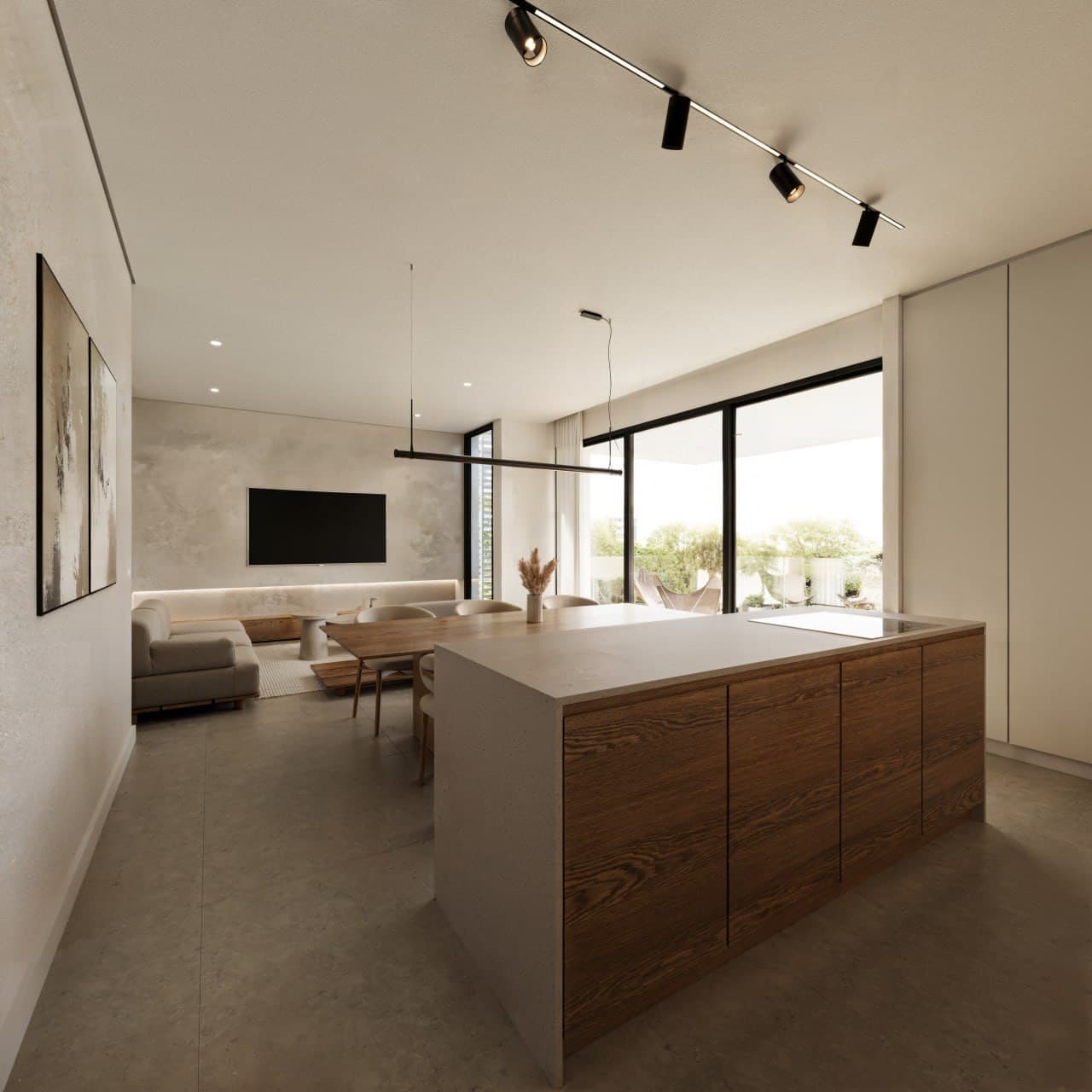 2-bedrooms apartments in Larnaca, Cyprus.