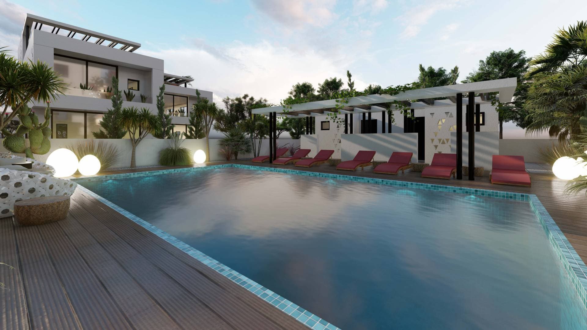 3-bedrooms house in Limassol, Cyprus.