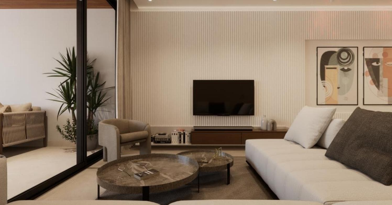 2-bedrooms apartments in Limassol, Cyprus.