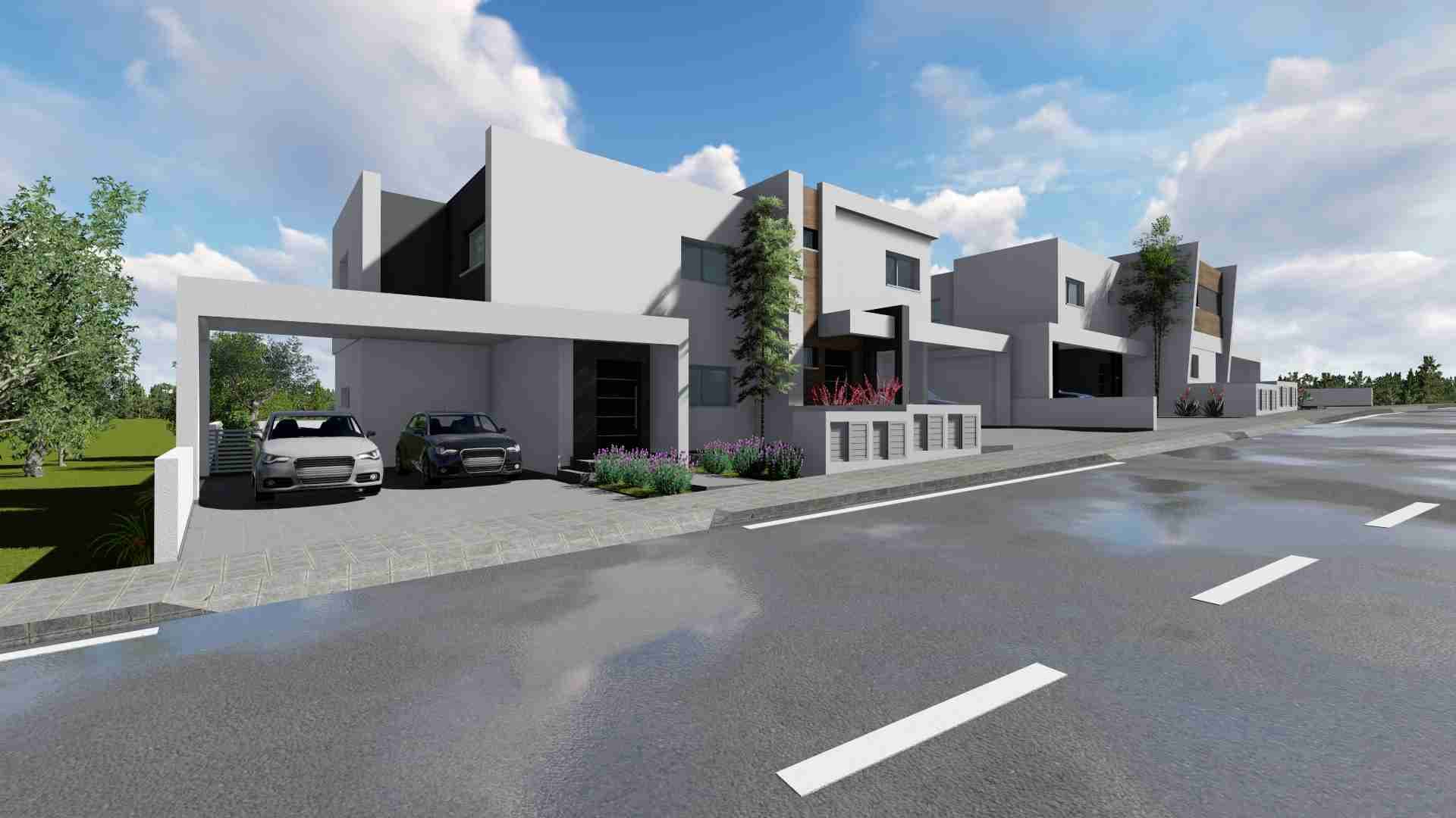 3-bedrooms house in Nicosia, Cyprus.