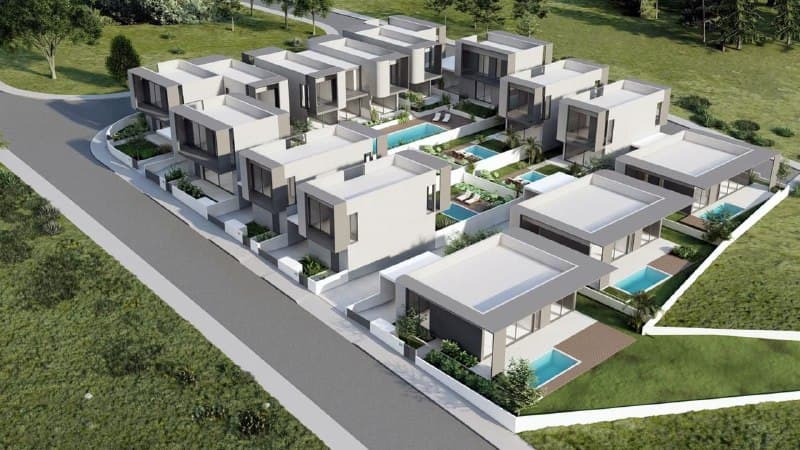 3-bedrooms house in Paphos, Cyprus.
