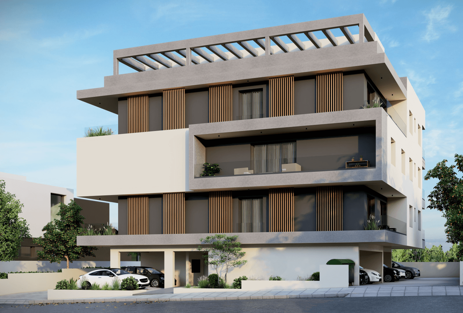2-bedrooms apartments in Larnaca, Cyprus.