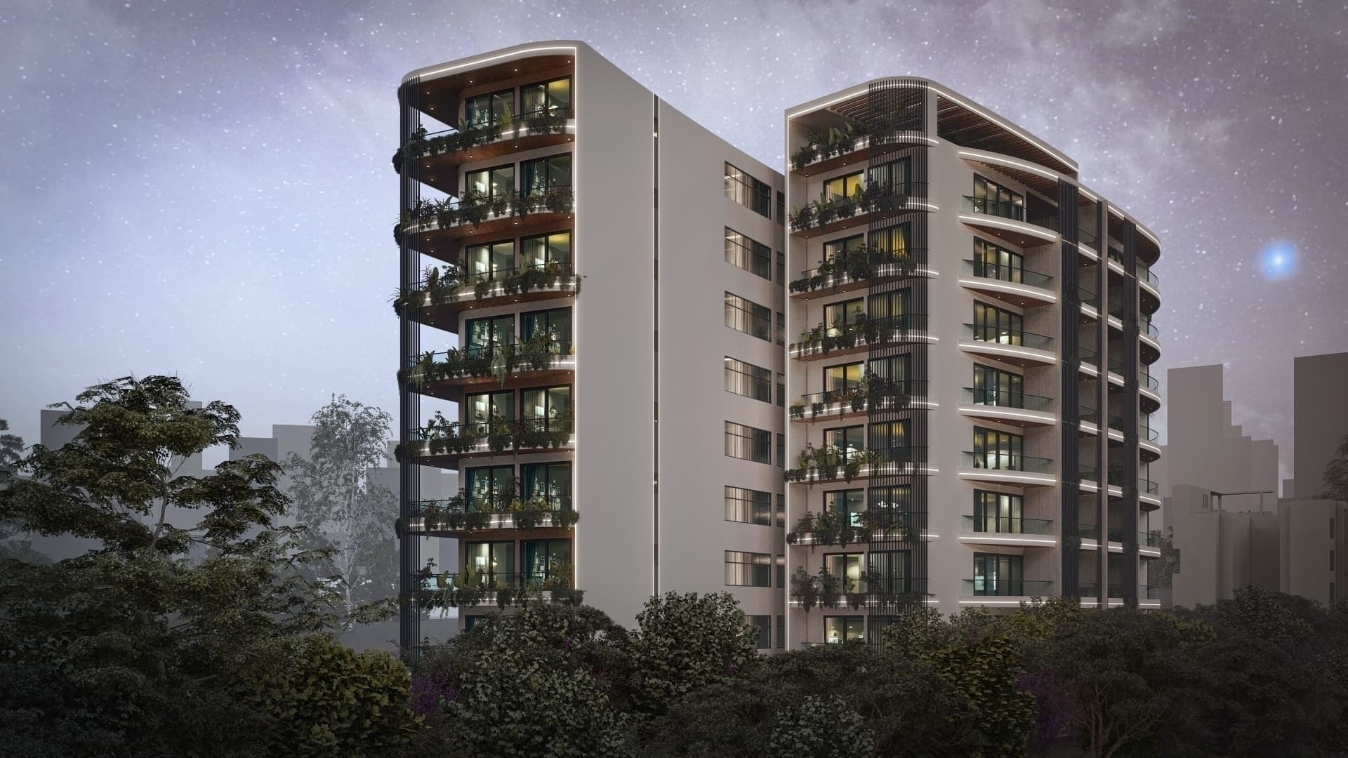 2-bedrooms apartments in Limassol, Cyprus.