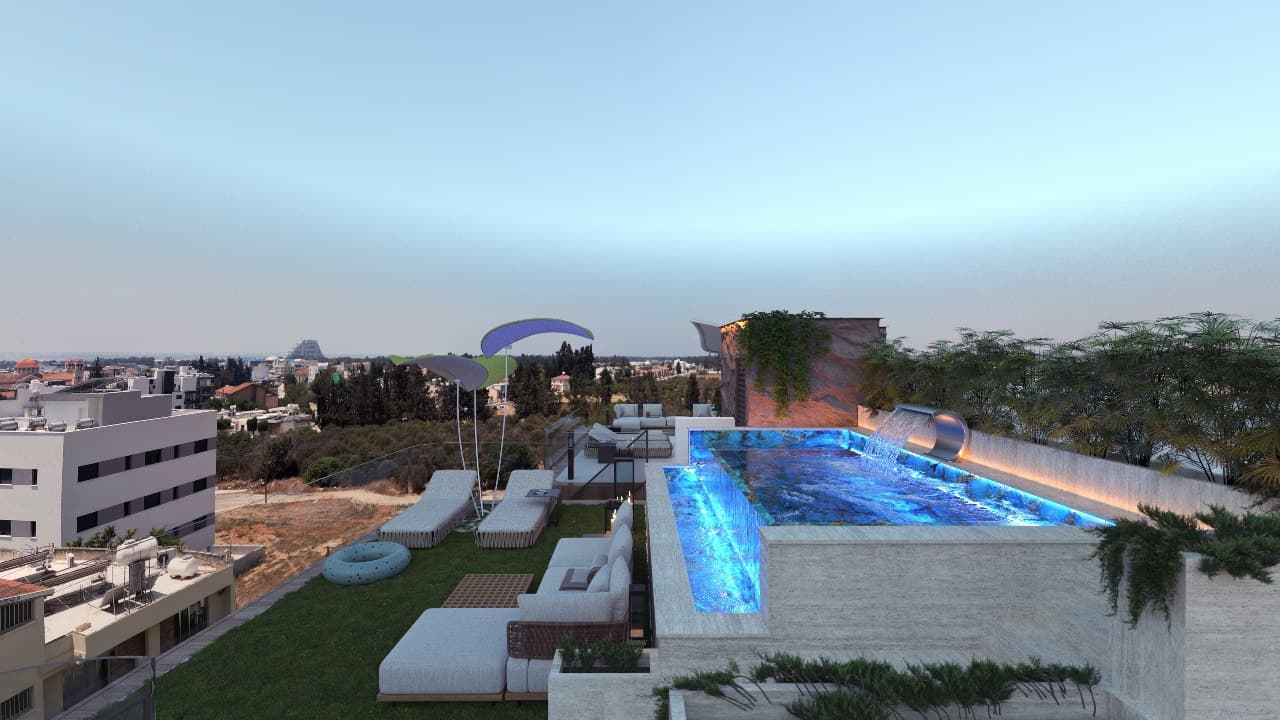 3-bedrooms apartments in Limassol, Cyprus.