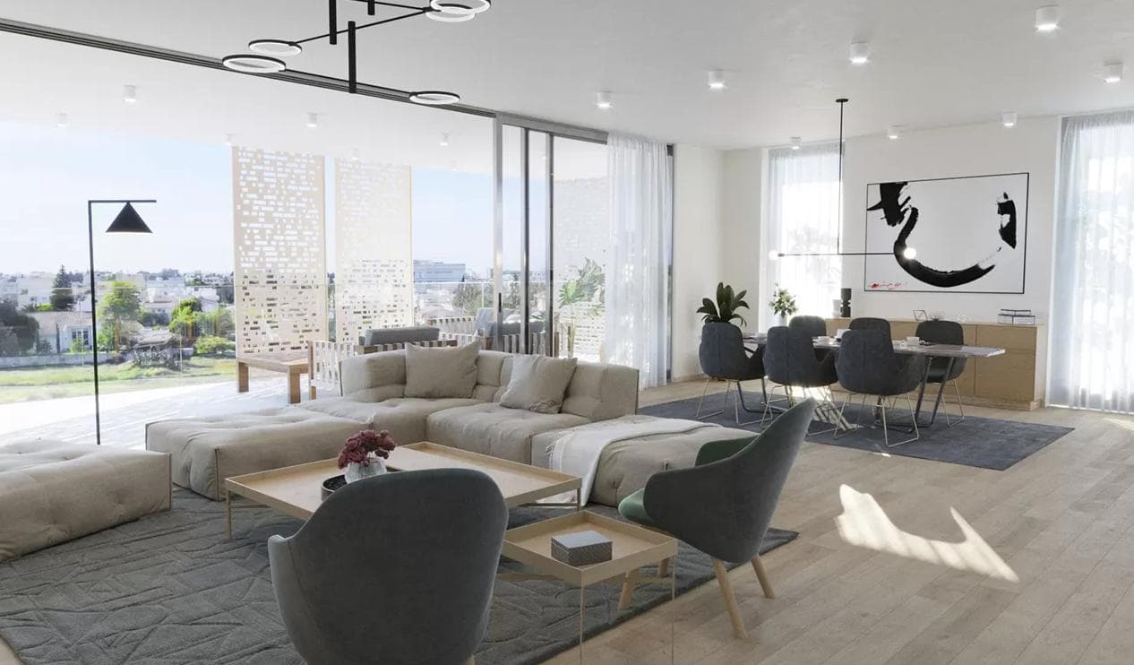 4-bedrooms apartments in Nicosia, Cyprus.