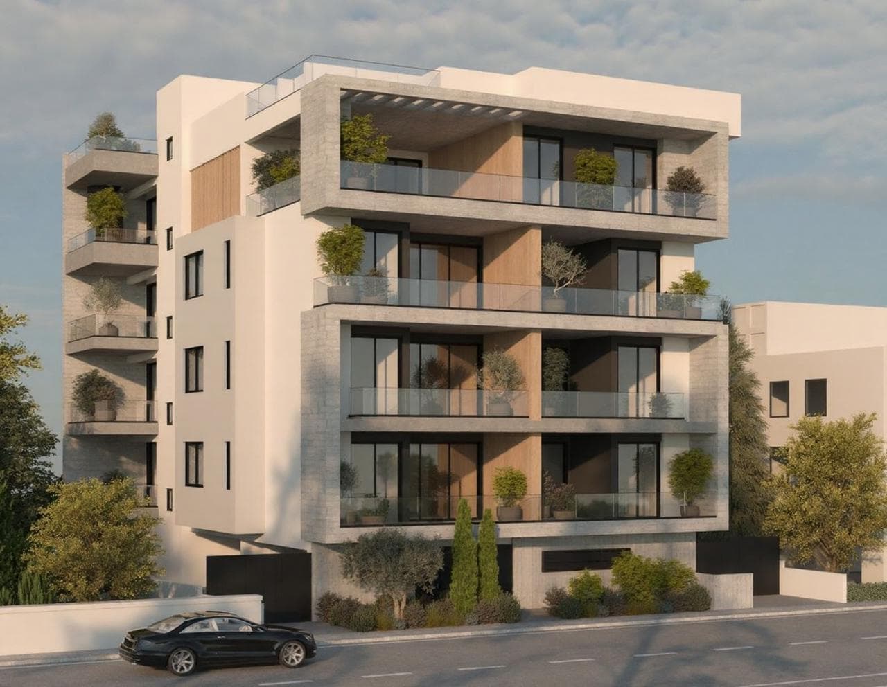 2-bedrooms apartments in Limassol, Cyprus.