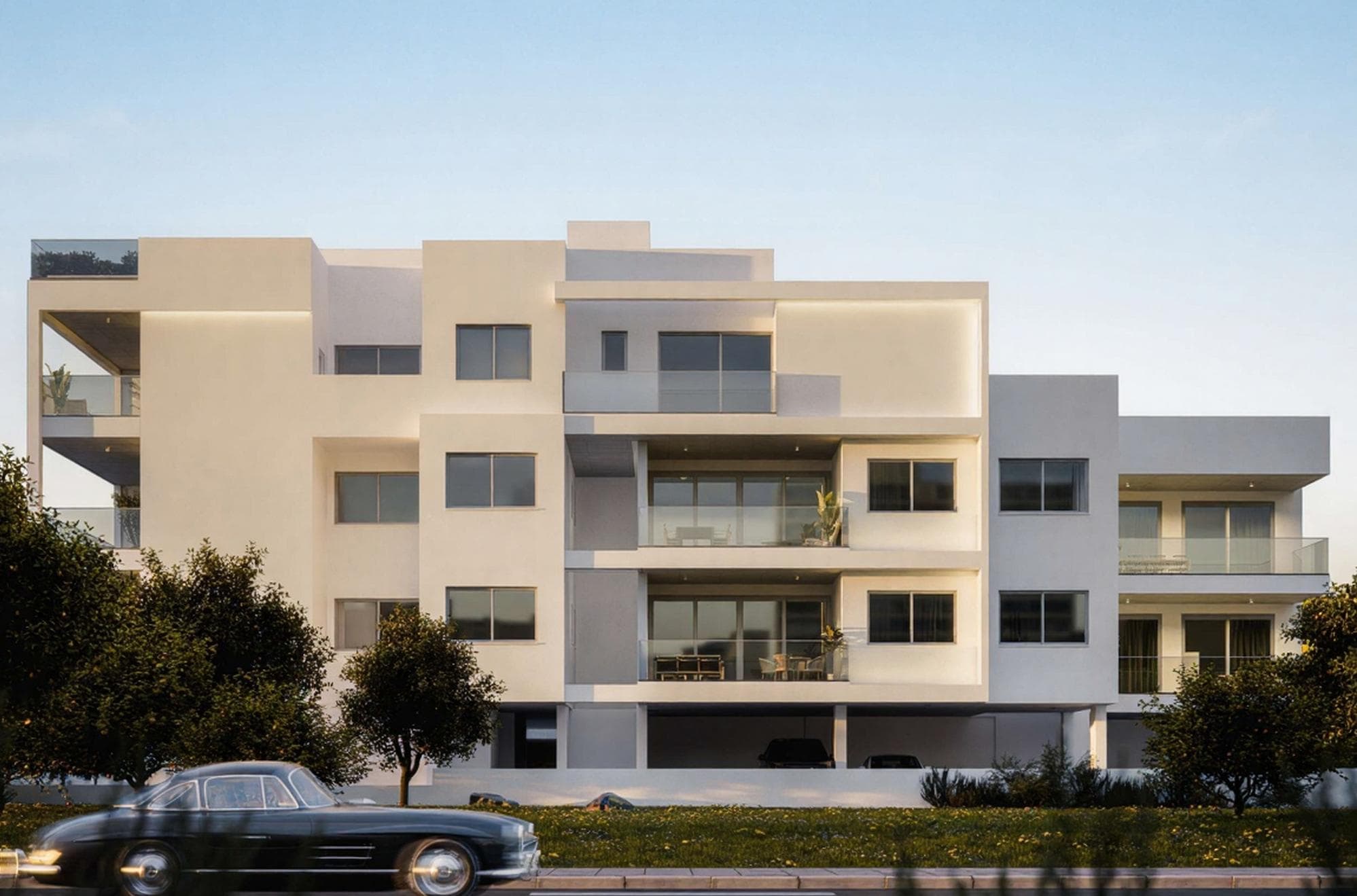3-bedrooms apartments in Limassol, Cyprus.