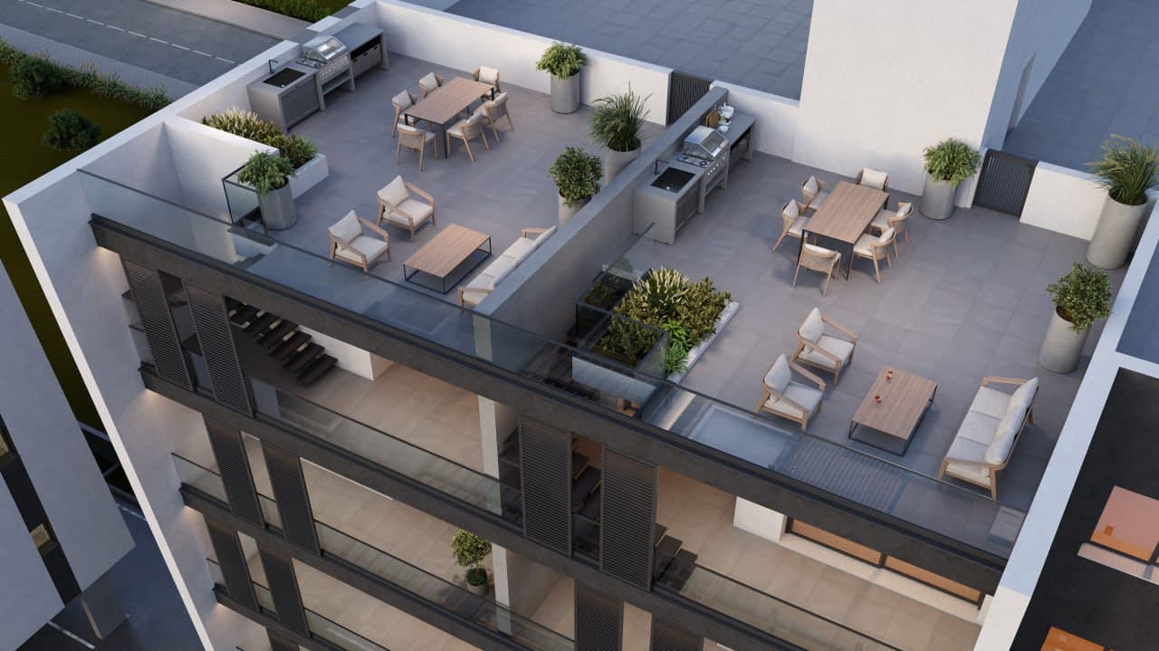 2-bedrooms apartments in Limassol, Cyprus.
