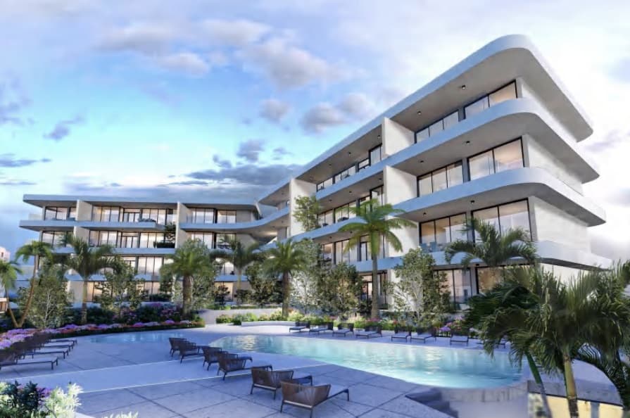 2-bedrooms apartments in Limassol, Cyprus.