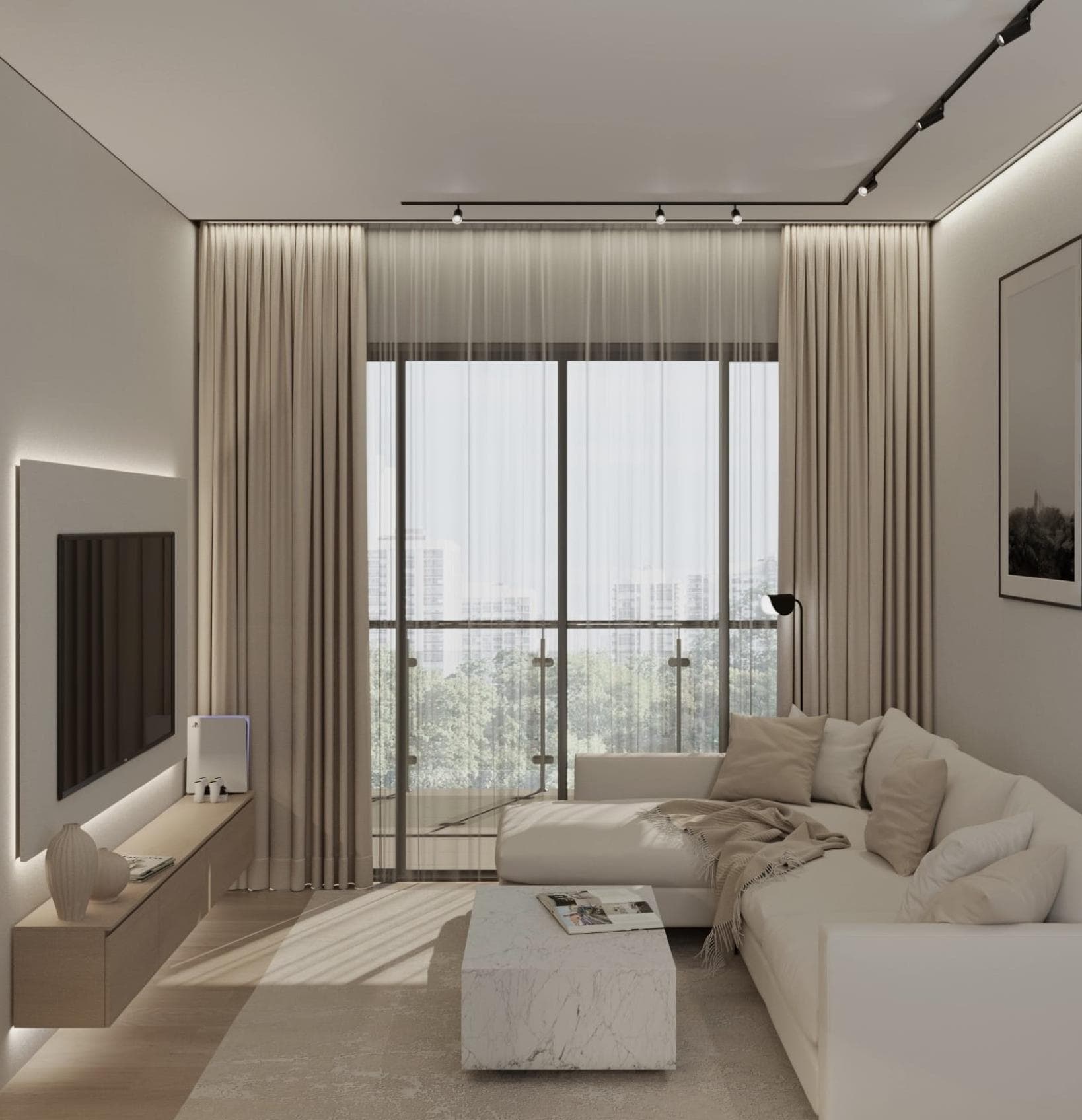 1-bedrooms apartments in Limassol, Cyprus.
