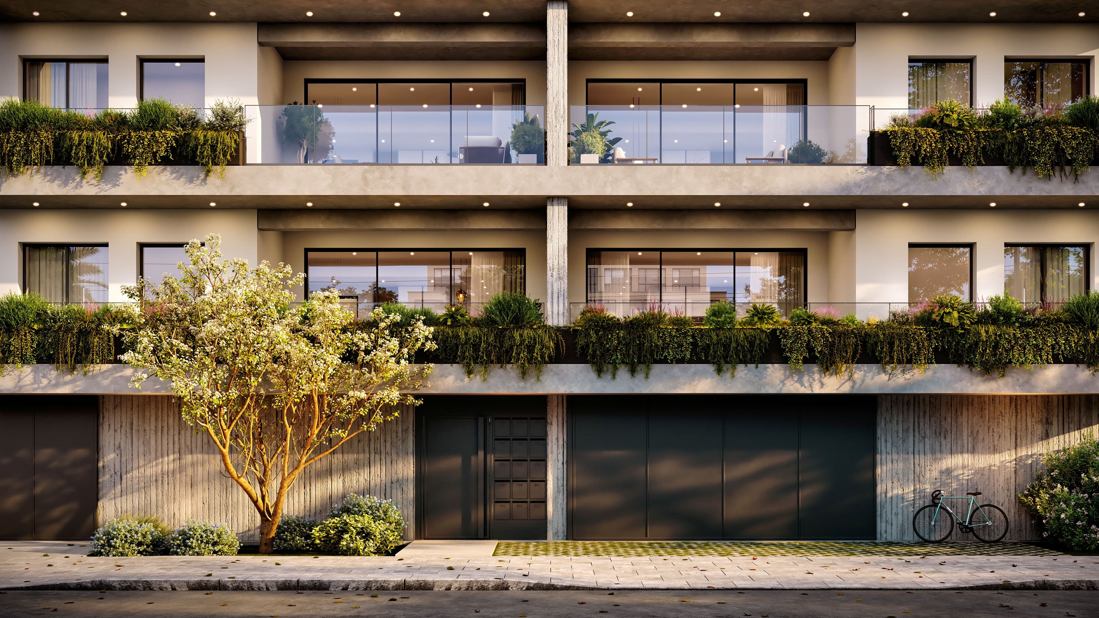 3-bedrooms apartments in Limassol, Cyprus.