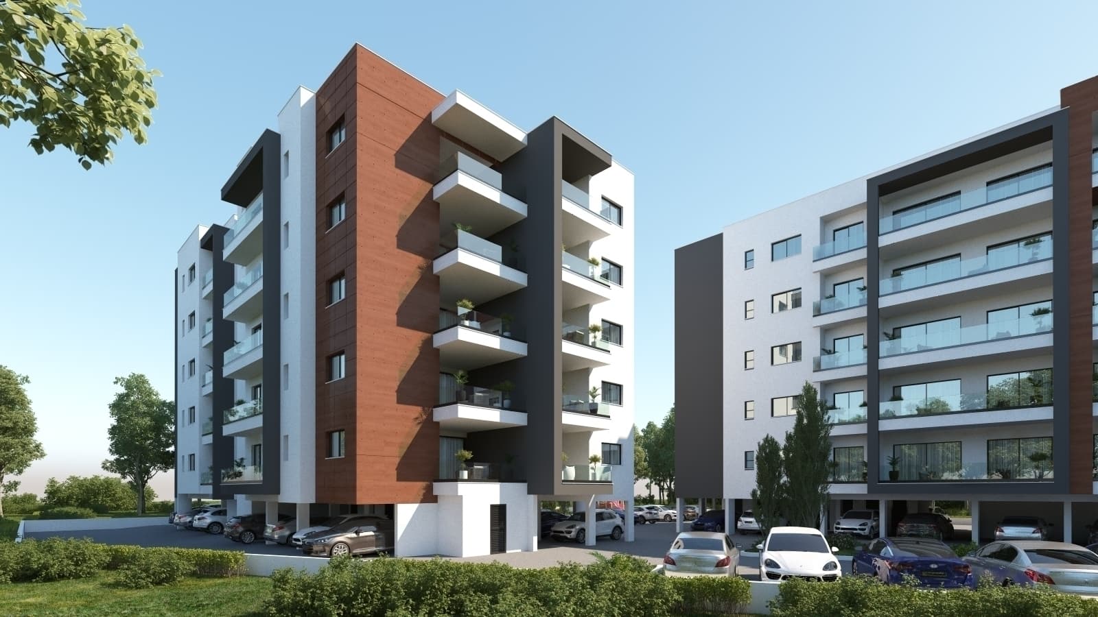 2-bedrooms apartments in Limassol, Cyprus.