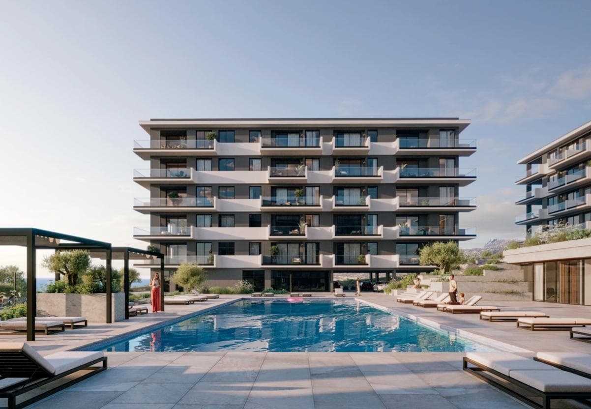 1-bedrooms apartments in Limassol, Cyprus.