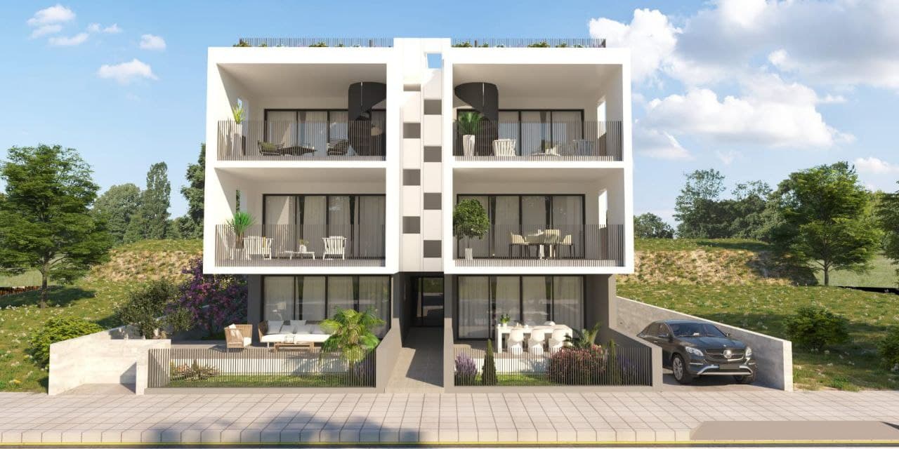 2-bedrooms apartments in Nicosia, Cyprus.