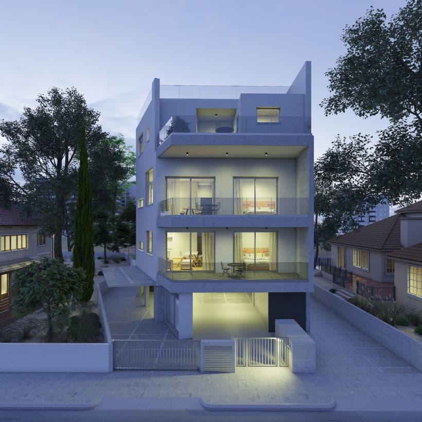 2-bedrooms apartments in Nicosia, Cyprus.